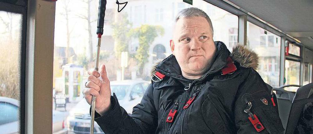 Perspektivwechsel. Laut Vereinsangaben leben in Berlin rund 26 000 blinde oder sehbehinderte Menschen. Einer von ihnen ist Thomas Schmidt.