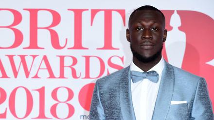 Stormzy bei den Brit Awards 2018.