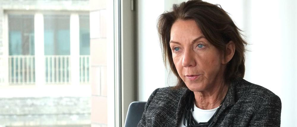 Vera Gäde-Butzlaff in ihrem Büro der Gasag-Zentrale am Bahnhof Hackescher Markt.