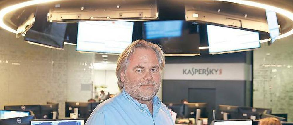 Der Viren-Jäger: Jewgeni Kaspersky, 52, ist Gründer und Chef des IT-Sicherheitsunternehmens Kaspersky Lab. 