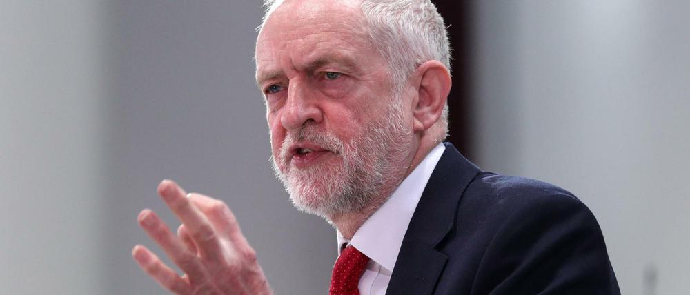 Jeremy Corbyn, Vorsitzender der oppositionellen Labour-Partei, will eine Zollunion mit der EU.