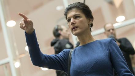 Sahra Wagenknecht ist seit 2015 Vorsitzende der Linksfraktion im Bundestag.