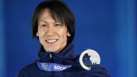 In Sotschi hat Noriaki Kasai noch Silber gewonnen. 