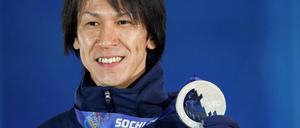 In Sotschi hat Noriaki Kasai noch Silber gewonnen. 