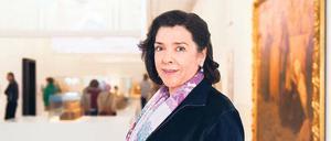 Festivalgründerin Elena Bashkirova in der Ausstellung „Welcome to Jerusalem“ im Jüdischen Museum Berlin. 