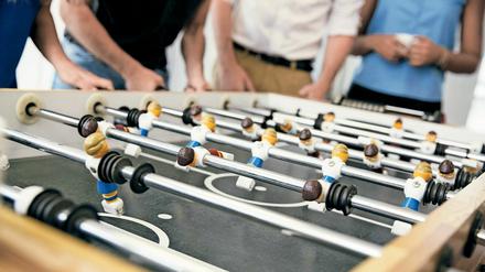 Bewerber Timo spielt Tischfußball, das klingt sympathisch und bodenständig. Der neue Mitbewohner muss ins Mannschaftsgefüge passen.
