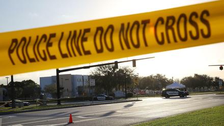Die Schule in Parkland am Tag nach dem Massaker