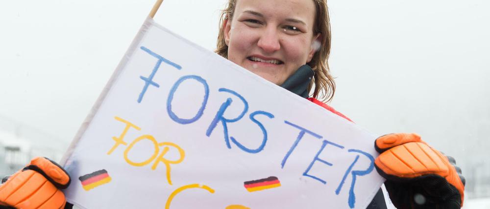 Motivationsprofi. Die Psychologie-Studentin Anna-Lena Forster will in Pyeongchang eine Medaille holen.