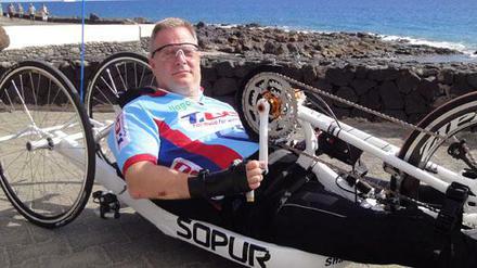 Robin Knopf auf Tour.