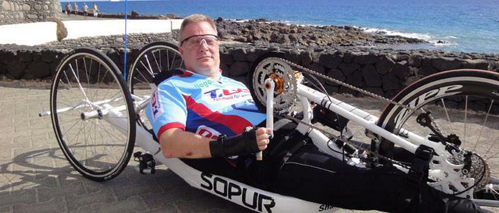 Robin Knopf auf Tour.