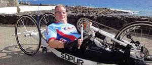 Robin Knopf auf Tour.