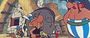 Eine Szene aus dem ersten Asterix-Zeichentrickfilm "Asterix der Gallier" .