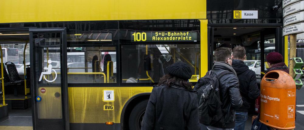 Im Bus muss es in Zukunft beim Einsteigen Piepen.