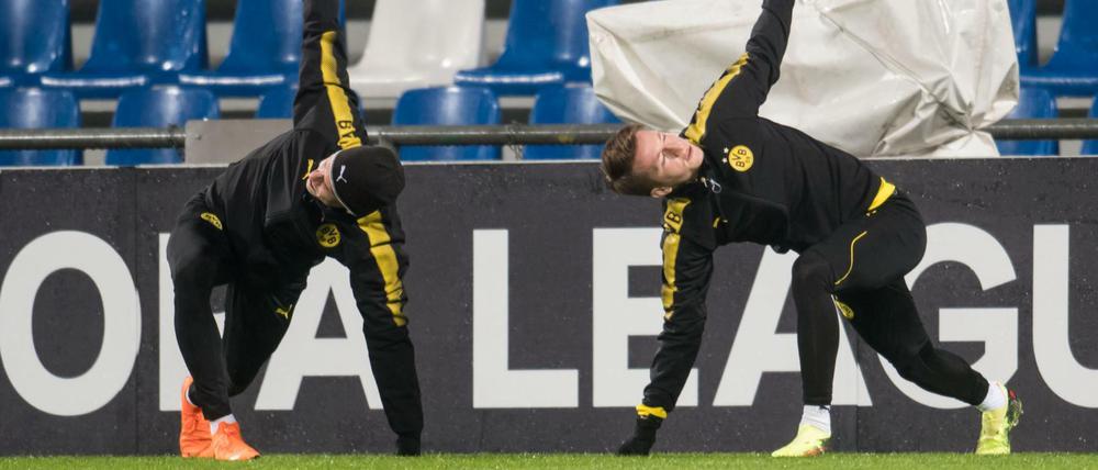 Dürfen sich auf einen Energiegetränke-Hersteller vorbereiten. Die Dortmunder Lukasz Piszczek (l.) und Marco Reus.