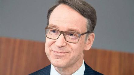 Jens Weidmann. Der Bundesbank-Präsident legte den Geschäftsbericht in Frankfurt am Main vor.