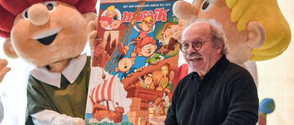 Schatzsucher. "Mosaik"-Herausgeber Klaus D. Schleiter und sein Team widmen sich jetzt dem Thema Hanse. 