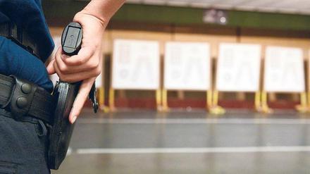 Eine Aufgabe für den oder die neue Präsidentin: Viele Schießstände der Berliner Polizei sind marode und machen krank.