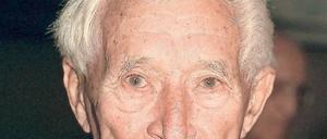 Ernst Jünger im hohen Alter.