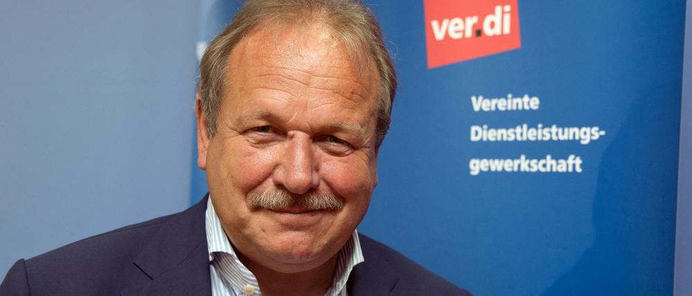 Frank Bsirske, Vorsitzender der Dienstleistungsgewerkschaft verdi.