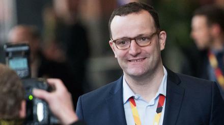 Jens Spahn am Montag beim CDU-Bundesparteitag in Berlin.