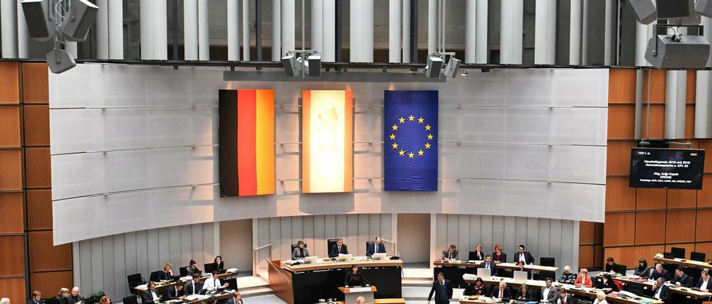 Das Berliner Abgeordnetenhaus.