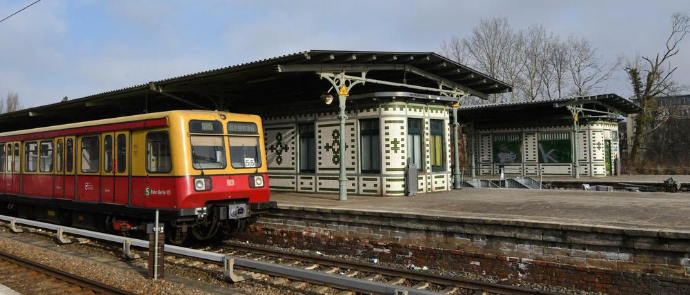 Störungen am Montagmorgen bei der S-Bahn, unter anderem am S-Bahnhof Schöneweide