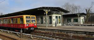 Störungen am Montagmorgen bei der S-Bahn, unter anderem am S-Bahnhof Schöneweide