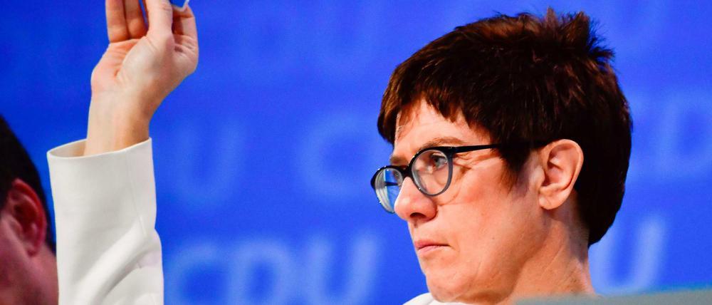 Die designierte CDU-Generalsekretärin Annegret Kramp-Karrenbauer. 