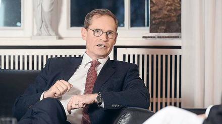 Michael Müller, (SPD) Regierender Bürgermeister von Berlin. 