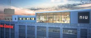 Auf dem obersten Parkdeck des Ring-Centers in Lichtenberg soll das vermutlich weltweit erste Hotel in Modulbauweise an einem solchen Platz entstehen.