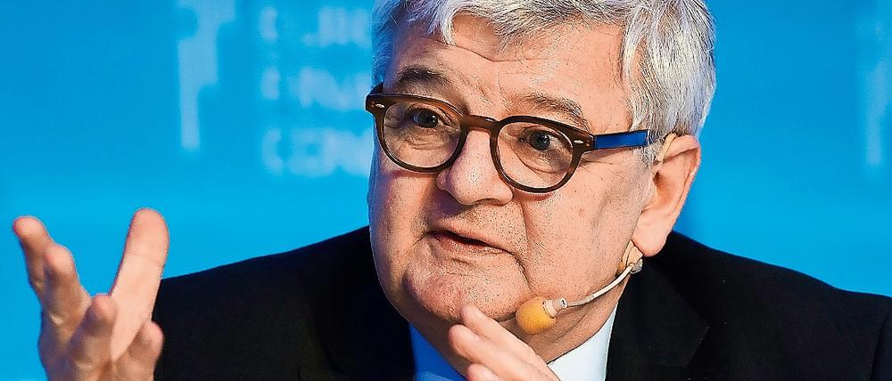 Deutet auch nach dem Ausscheiden aus dem Außenamt die Weltlage: Joschka Fischer.