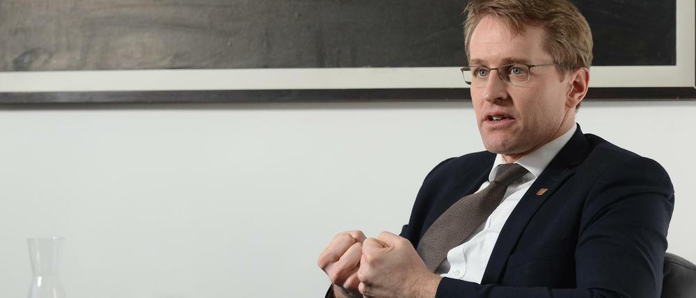 Daniel Günther (CDU), seit Juni 2017 Ministerpräsident des Landes Schleswig-Holstein.