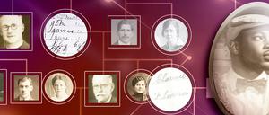 Interessante Verbindungen: Ein Stammbaum unbekannter Herkunft 