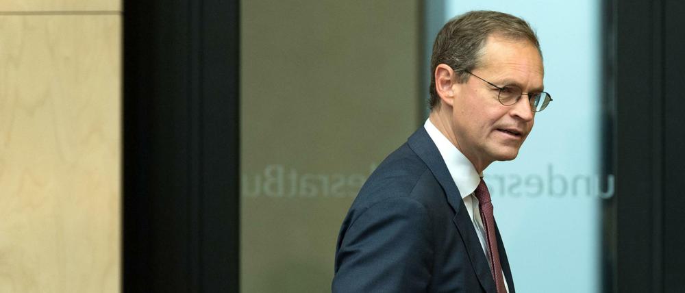 Kritik von den Partnern: Berlins Regierender Bürgermeister Michael Müller (SPD).