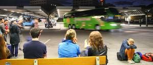 Bislang ist es am Zentralen Busbahnhof ziemlich trist.