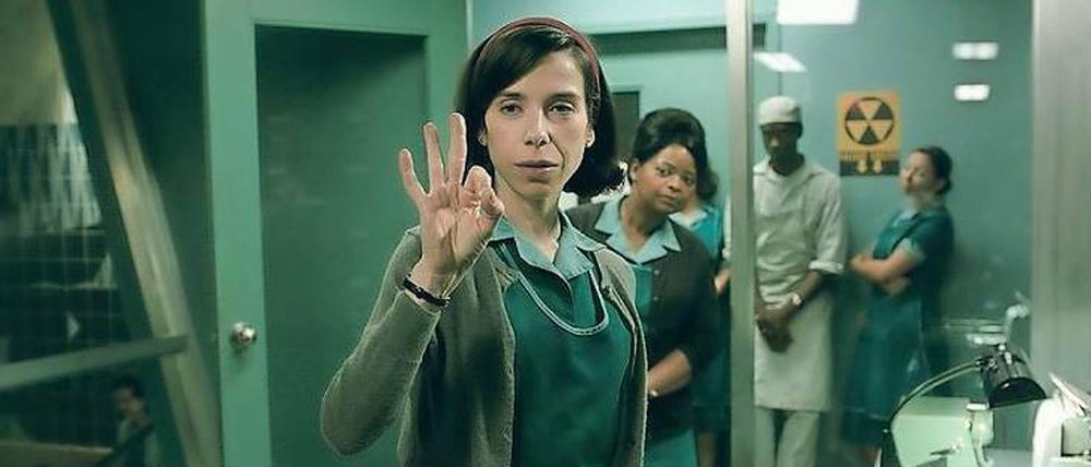 „Shape of Water“ mit Sally Hawkins war für 13 Oscars nominiert.