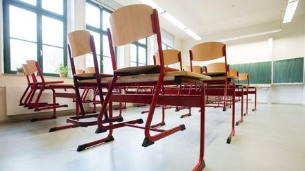 Ein leeres Klassenzimmer (Symbolbild).
