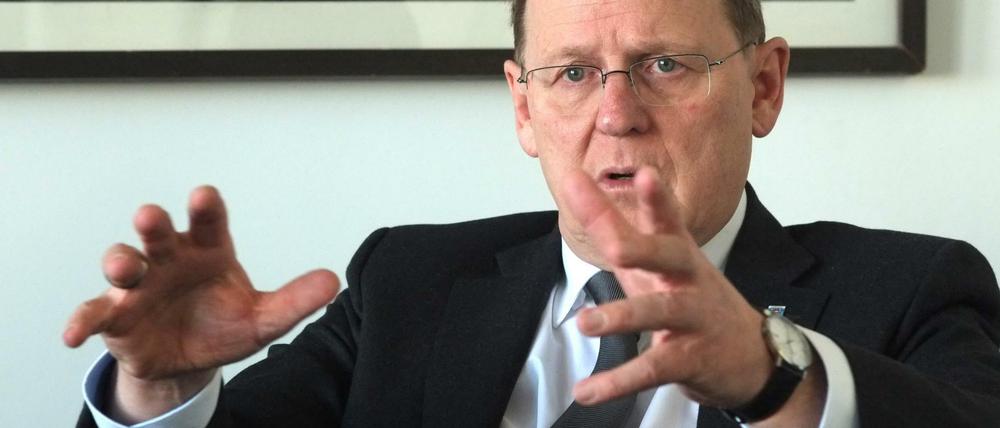 Thüringens Ministerpräsident Bodo Ramelow im Tagesspiegel-Interview