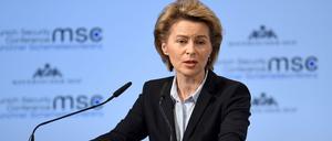 Verteidigungsministerin Ursula von der Leyen.