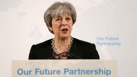 Premierministerin Theresa May.