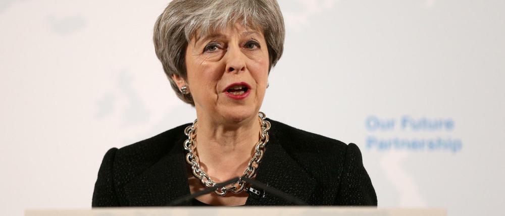 Premierministerin Theresa May.
