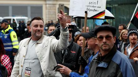 Pegida-Demonstration in Dresden (Archivbild).