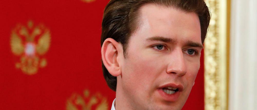 Hat Post aus Deutschland: Österreichs Bundeskanzler Sebastian Kurz.