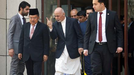 Mutiger Schritt: Afghanistans Präsident Ashraf Ghani hat den Taliban angeboten, sie als politische Kraft anzuerkennen.