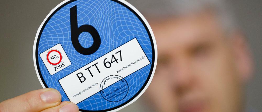 Ist eine blaue Plakette die Lösung? Oder besser zwei?