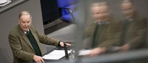 AfD-Fraktionschef Alexander Gauland in einer Plenarsitzung des Bundestages im Februar. 