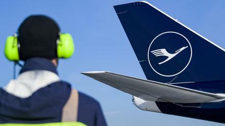 Eine Boeing 747-8 der Lufthansa.