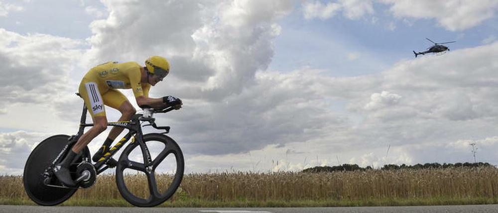 Braut sich da etwas zusammen über Rundfahrt-Dominator Chris Froome?