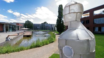 Das Hasso-Plattner-Institut in Potsdam-Babelsberg. 
