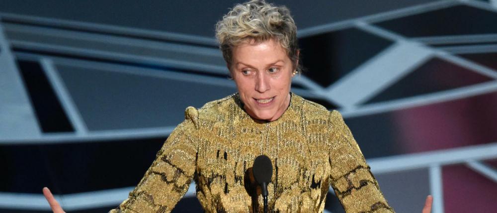 Starke Worte: Frances McDormand